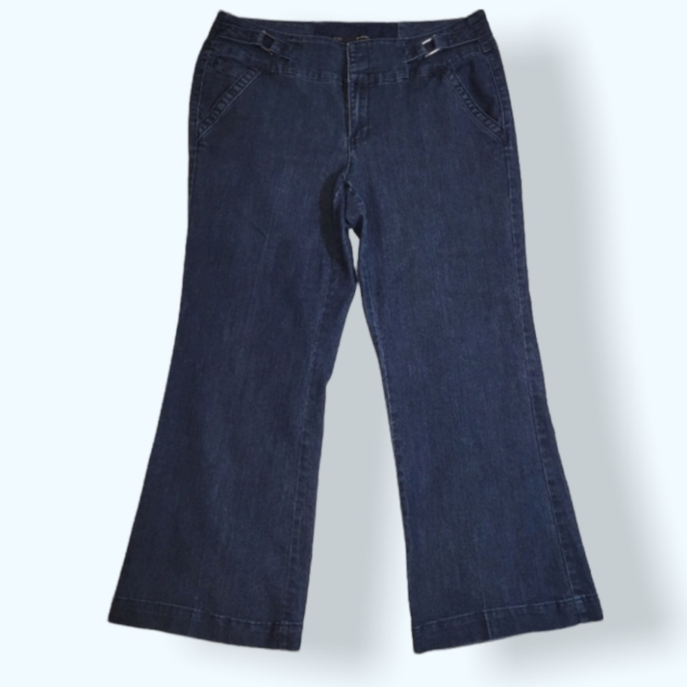 Maurices Low Rise Dark Wash Jeans Sz 15/16